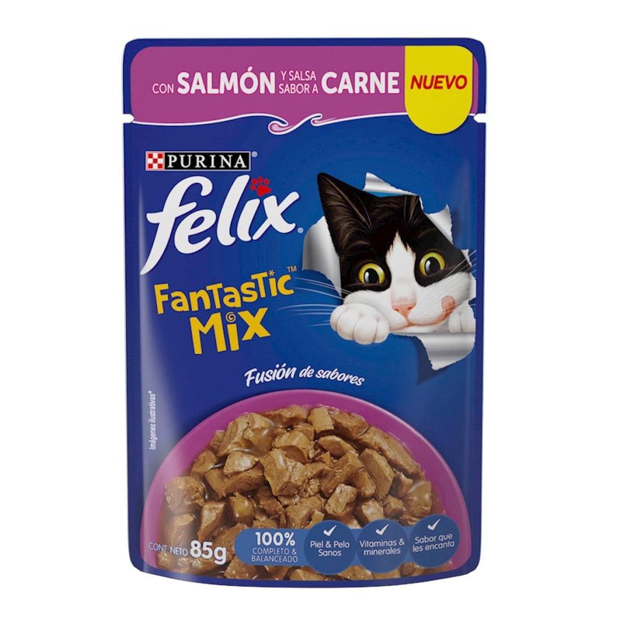 FELIX FANTASTIC MIX POUCH SALMON